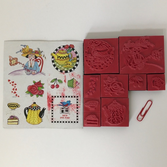Mary Engelbreit Other - VTG Retired Mary Engelbreit Rubber Stamps